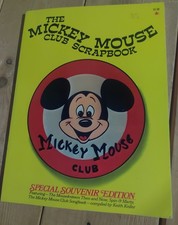 Vintage The Mickey Mouse Club Scrapbook Special Souvenir Edition 1976