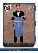 2016-17 Panini Complete First Steps #5 Domantas Sabonis Rookie Card RC