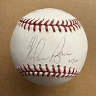 Nolan Ryan Signed MLB Baseball Career Stats LE /500 PSA Authenticity