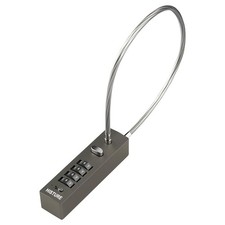 Outdoor Fence Gate Lock Locker - Bike, Cable Chain, Combination Locks Gray
