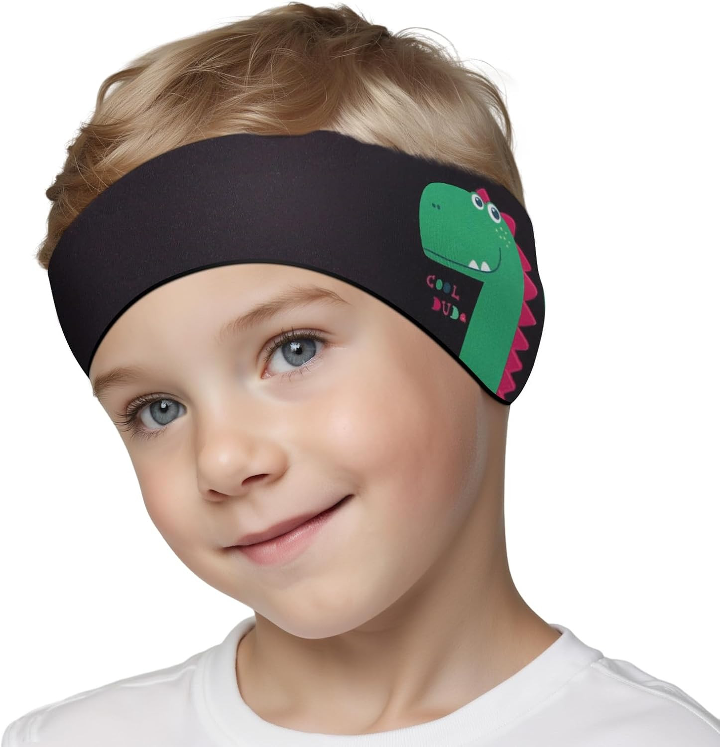 Swimming Headband for Kids | Holds Earplugs In & Protects from Swimmer's Ear