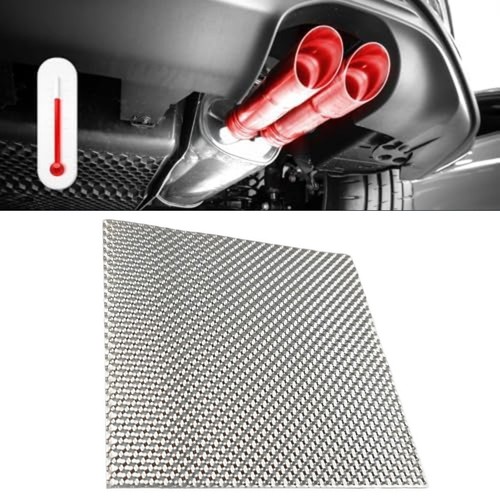 Aluminum Heat Shield Heat Protection Solutions Innovative Embossed Design - Picture 5 of 12