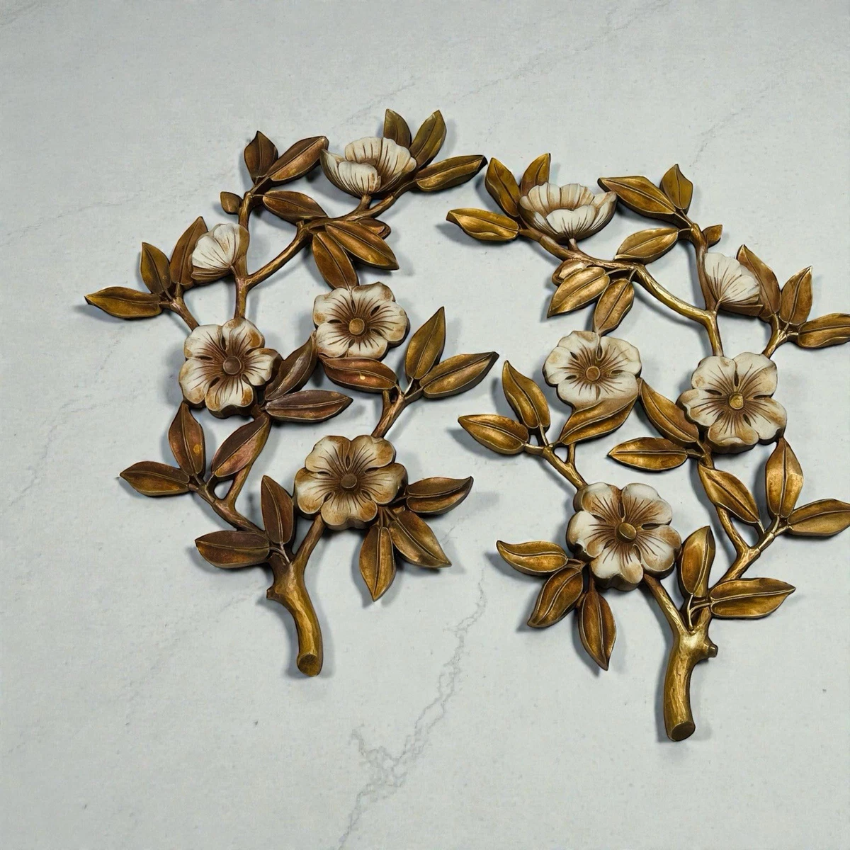 1970s SYROCO USA製 ヴィンテージ壁飾り 鳥と木 Syroco Wall Art - Etsy