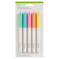 Cricut Fine Point Pen Set Sorbet .4 Tip Draw Sketch Write Cards Scrapbooking