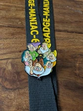 The 7 Dwarfs From Snow White Enamel Pin Badge Cute Fun Nostalgic Gift Idea ❤️