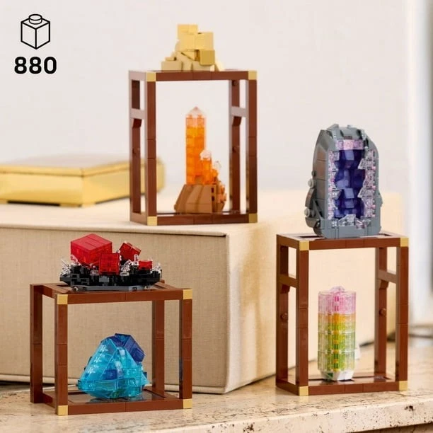 LEGO® Ideas Mineral Rock Collection 21362 With Display Stands, Home Decor - Image 4 of 4