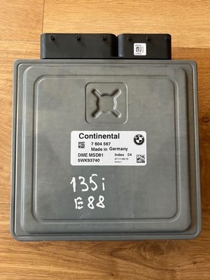 BMW 1 E82 E88 2009 7604567 Motorsteuergerät Modul ECU BBI2420