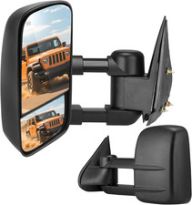 Towing Mirrors Fits 1988-1998 Chevy Gmc Ck 1500 2500 3500 Pickup Manual Extenda