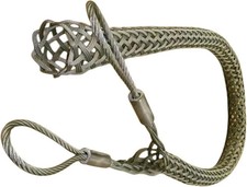 Wire & Cable Mesh Pulling Grip, Double Head Cable Pulls, Suitable for Light & He