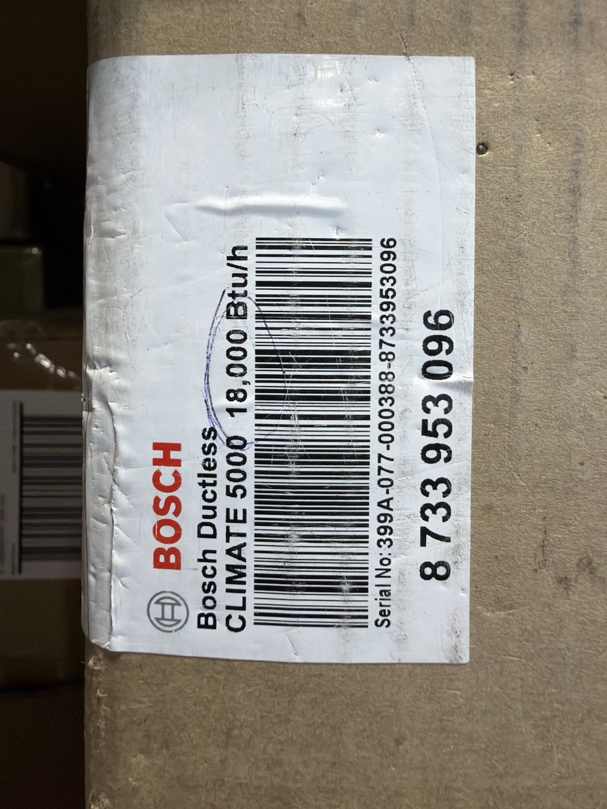 Climate 5000 Ductless Mini-Split Heat Pump