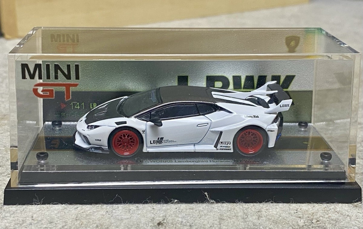 MiniGT LBWK Lamborghini Huracan GT White JP ToysRus