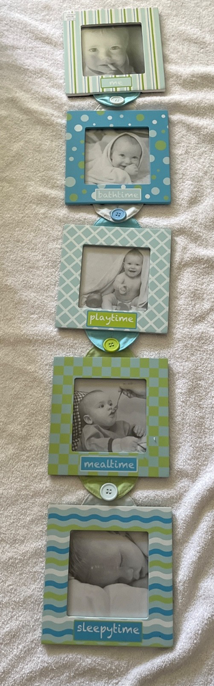 Grasslands Road hanging picture frame 4x4 pictures 5 pictures