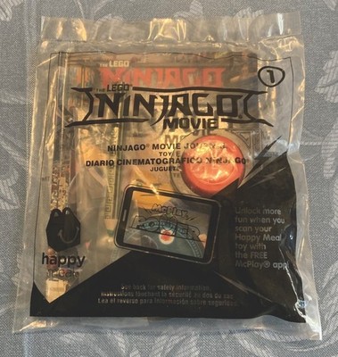 McDonald s Happy Meal Toy,  Lego NINJAGO #1 :  NINJAGO MOVIE JOURNAL, c. 2017