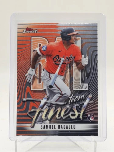 2026 Topps Finest Samuel Basallo Base (RAW)