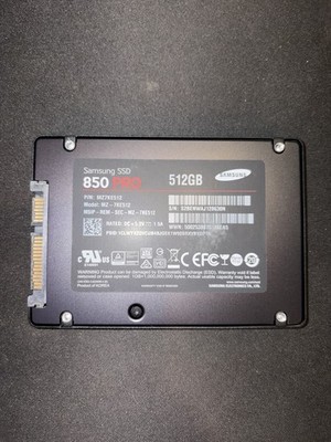 SSD 850 PRO 2.5'' SATA III 512GB Samsung Solid State Drive MZ7KE512