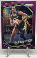 2025 Panini WNBA Prizm Teaira McCowan #48 Purple 49/149 Wings