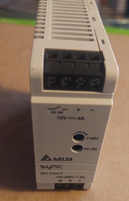 Delta rail switching power supply DRS-12V50W1NR DC 12V 50W