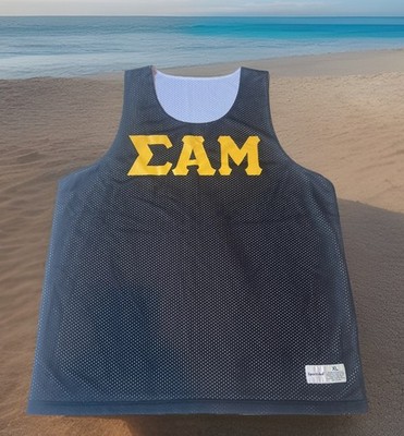 Reversible UCLA Bruins Sigma Alpha Mu Fraternity Basketball Shirt Jersey XL New