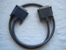 Genuine Original Iomega ZIP Parallel Data Cable Male Gray /Female Blue 3'