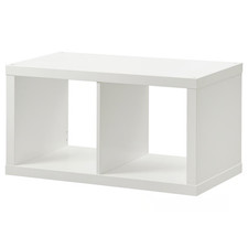 IKEA KALLAX Shelving Unit White 77x41cm Storage Bookcase Display Rack Organizer
