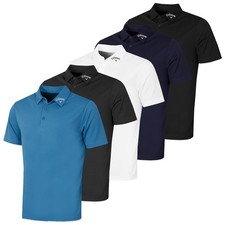 Callaway Mens 2026 Ace Micro Texture OptiDry SwingTech Polo Shirt 30% OFF RRP