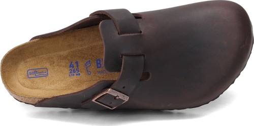 Birkenstock Boston Natural Leather Oiled Unisex R *ALL SIZES* - Afbeelding 4 van 6