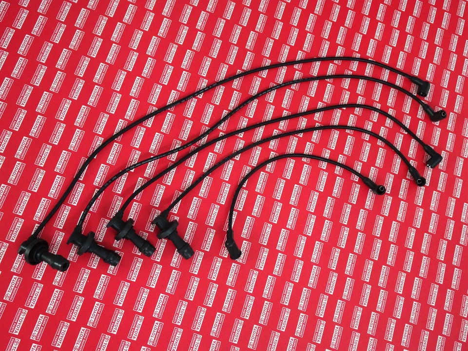 Juego de cables enchufes motor Toyota Celica RA23 RA25 RA28 2000 GT 18RG 1976 1977 1978 Foto 2 de 4