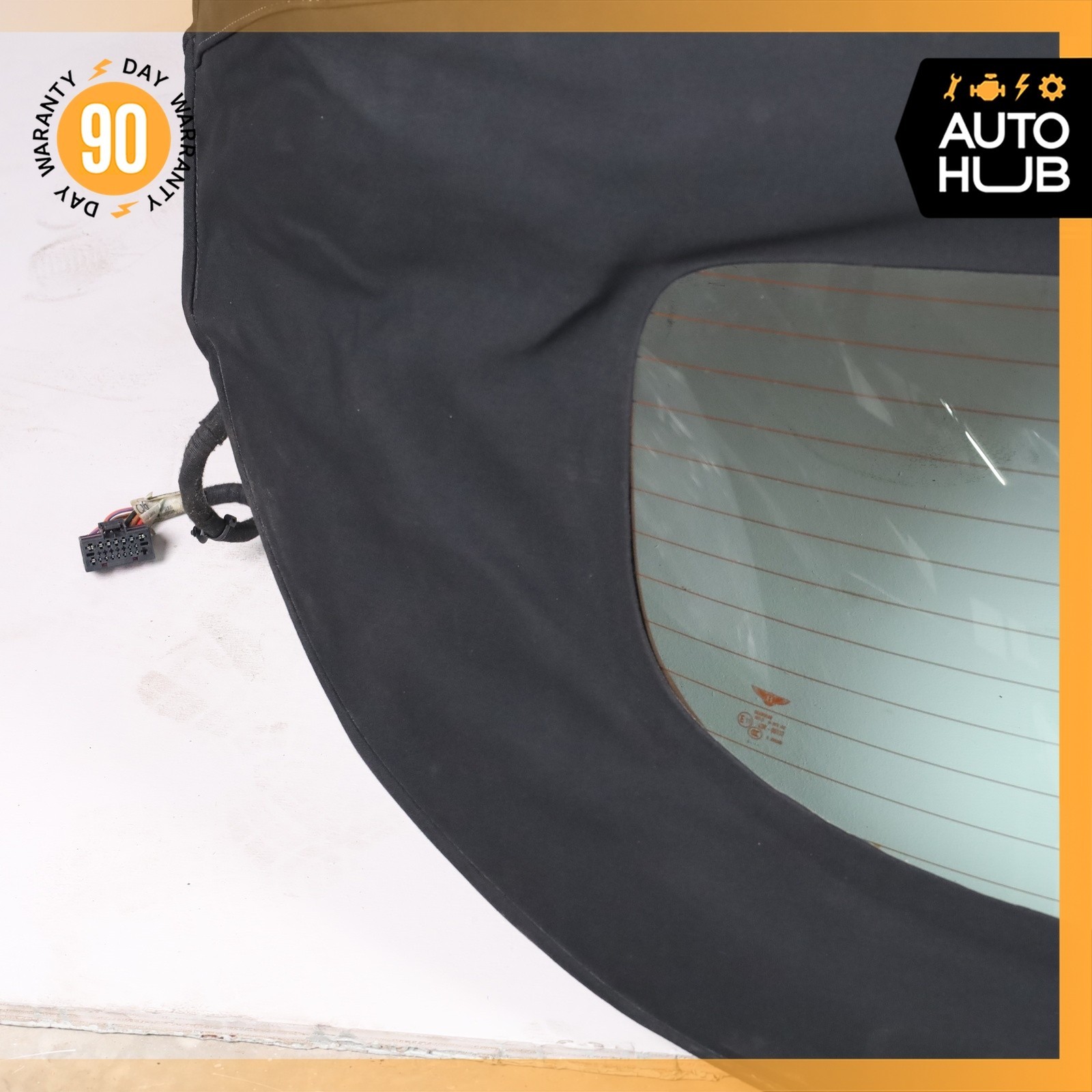 07-11 Bentley Continental GTC Convertible Soft Top Roof Black OEM 43k