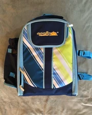 Apollo Picnic Backpack Navy Blue/light Blue NEW Picnic Set