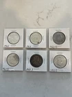 Franklin Half Dollars 1962, 1963, 1963-D Denver Philadelphia Silver Lot