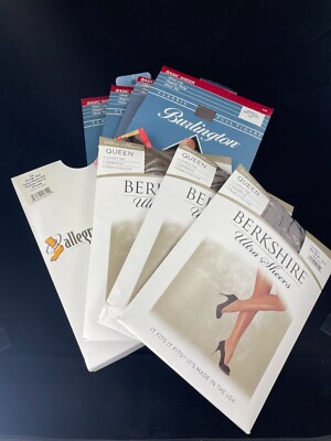 Full Figured Women's Panty Hose New in Package Assorted Sizes & Styles