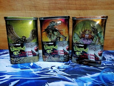 *NEU & SEALED* Ultra Pro Nesting Metal Deck Box *RAR* Würfel Abschnitt Yu-Gi-Oh/MTG