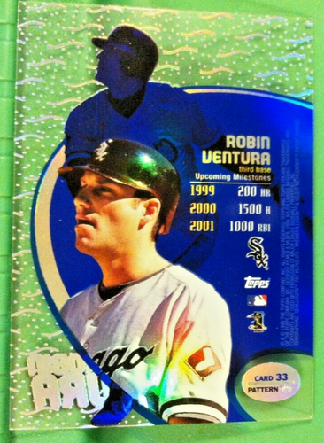 🔥CHICAGO WHITE SOX🔥 Pre-Owned Mirror 1998 Topps Tek Frank Thomas Ventura Belle - Picture 9 of 11
