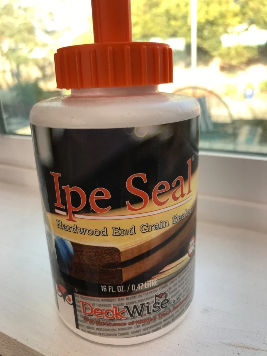 DeckWise® Ipe Seal® Clear Waterproofing Hardwood End
