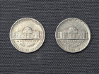 1980 D & P Jefferson Nickels with filled in Die Chip Mint Marks (F1102) — photo 4