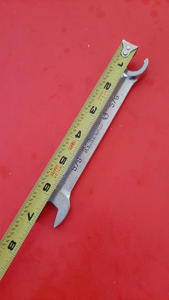 MATCO TOOLS USA RFC206 5/8“ Combination Flare Nut Line Tubing Open End Wrench - Image 2 of 4