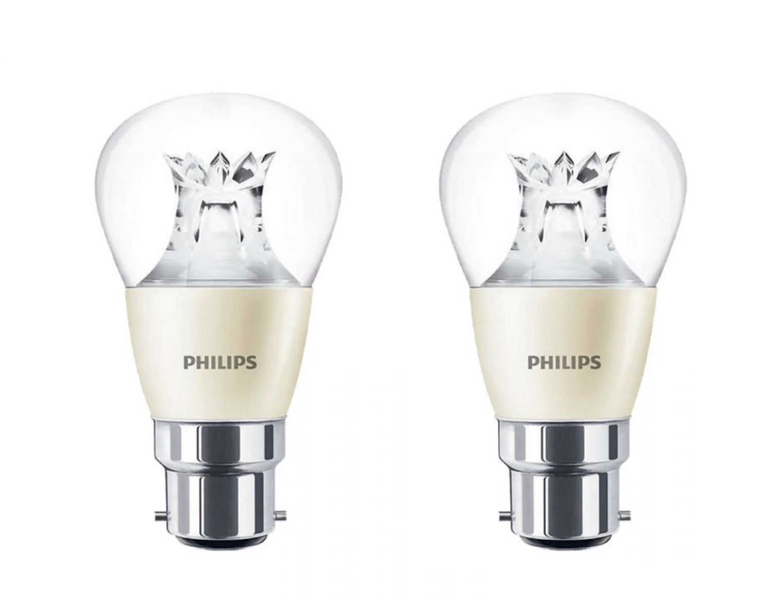 Philips LED Golf ball Light Bulb Dimmable Warm Glow B22 40w