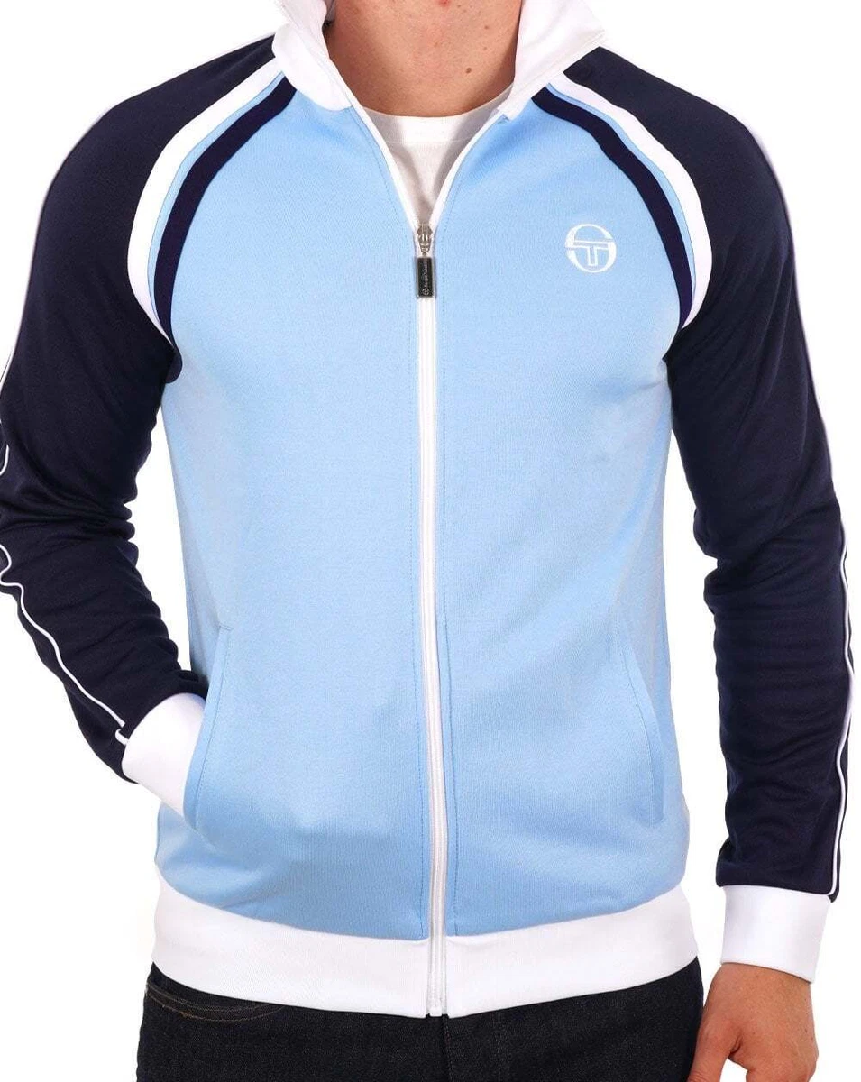 Sergio tacchini dallas store track top sky blue