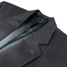Jos A Bank Men  s 100 Cashmere 2-Button Blazer/Jacket Navy Blue   42L