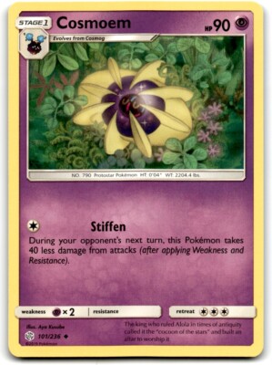 2019 Sun & Moon - Cosmic Eclipse Cosmoem c Stage 1/Uncommon #101