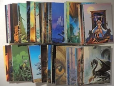 MICHAEL WHELAN ADVENTURES IN FANTASY BASE SET OF 90 NON-SPORT TRADING CARDS