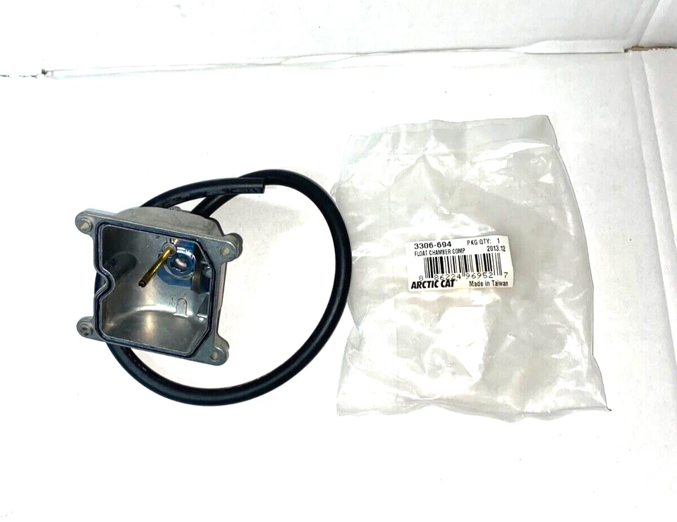 ARCTIC CAT OEM 3306-694 CONJUNTO DE CÁMARA DE FLOTADOR PARA DVX300 09-16 /ALTERRA 300 17-24 Foto 3 de 3