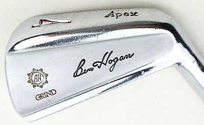 1990 BEN HOGAN APEX GRIND 4 IRON APEX 4 SHAFT TACKI-MAC GRIP 38.5'' right hand 