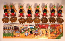 Juego Astérix de "Astérix y los Romanos" 2000 los 8 números 1-8 con 8 BPZ