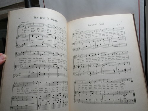 1894 Libro Raro: Canti Per Bambini Piccoli Asili Scuole Di Eleanor Smith - Foto 5 di 8