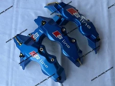 Sline Blue Brake Caliper Covers for Audi SLINE A1 A2 A3 A4 Q2 Q3