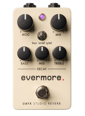 New Universal Audio UAFX Evermore Studio Reverb 4530027172917
