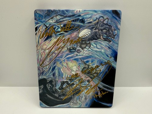 FINAL FANTASY XV DELUXE EDITION, FOR PS4, AUTOGRAPHED BY ACTORS - Picture 4 of 14