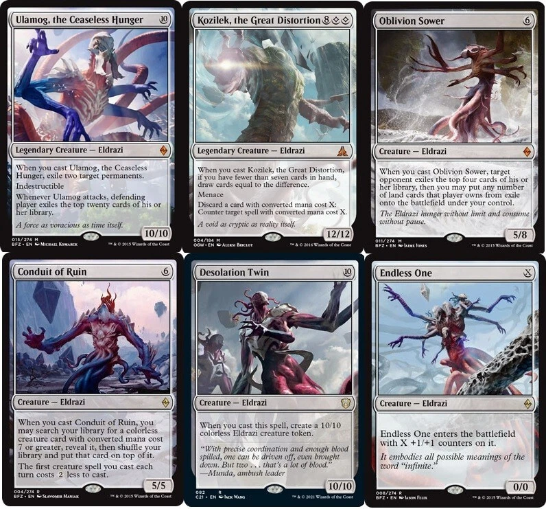 mtg commander decks eldrazi Gravitational Shift [Starter Commander Decks]