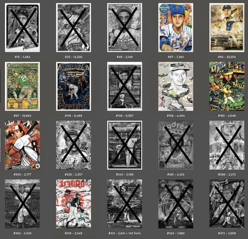 Topps PROJECT 2020 You Pick Andrew Thiele! Includes P2020 Box McGwire Mattingly